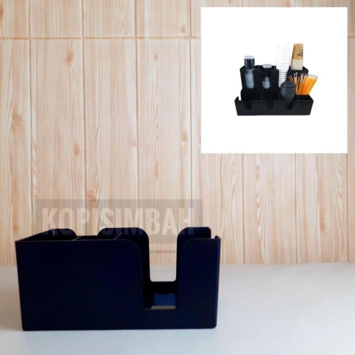 

Tepung Plastic Cup Holder Stand Rak Stand Tempat Wadah Gelas Plastik