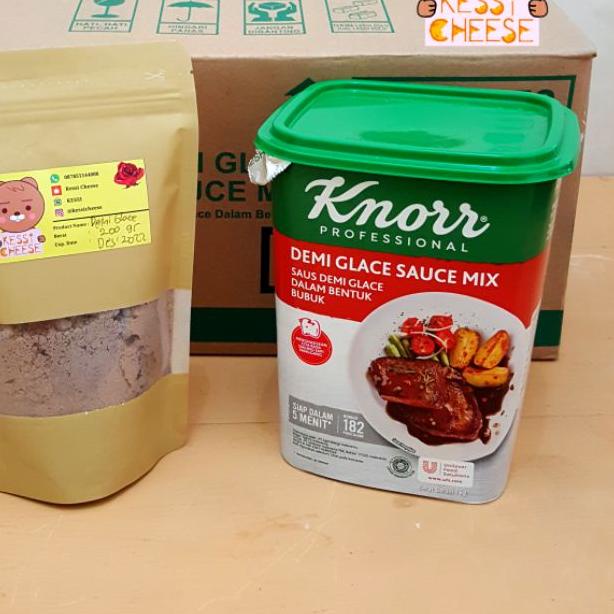 

DEMI GLACE SAUCE MIX / SAUS STEAK REPACK 100 GR