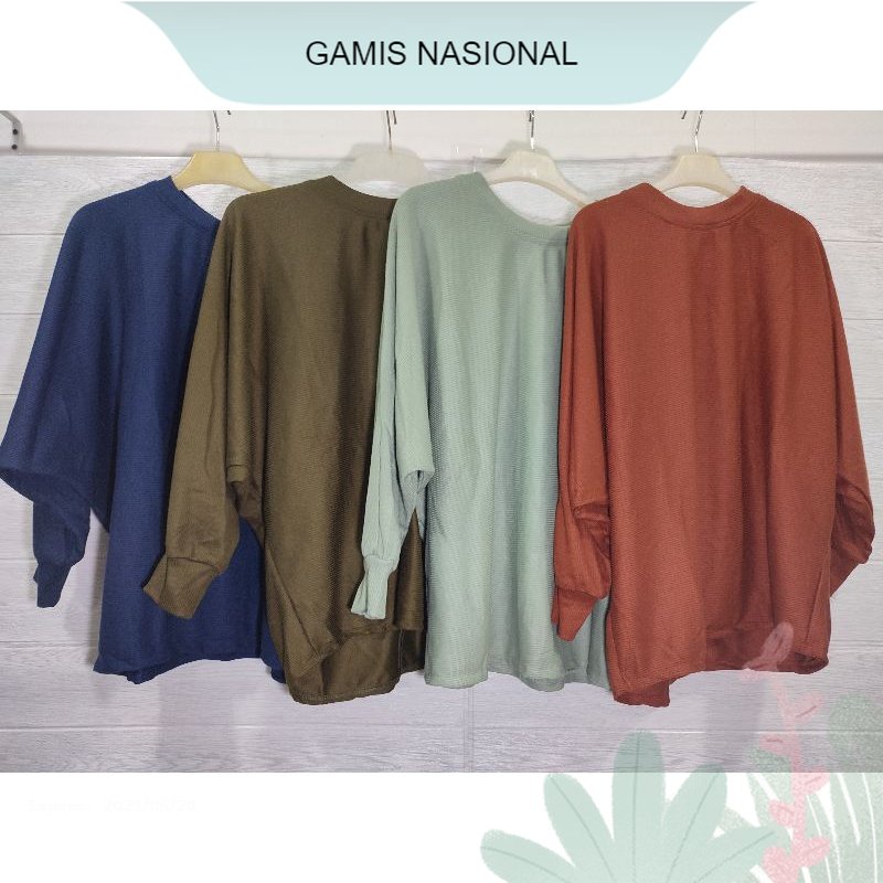 SETELAN BAJU DAN CELANA WANITA SETELAN BAJU NAMADA BAHAN RAJUT LYCRA KEKINIAN FIT XXL