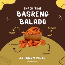 

[SNACK TIME] Basreng Rasa Balado (Baso Goreng) - Jajanan Bakso Goreng Viral Gurih Dan Enak - Basreng Original Dan Pedas Daun Jeruk Dijamin Nagih