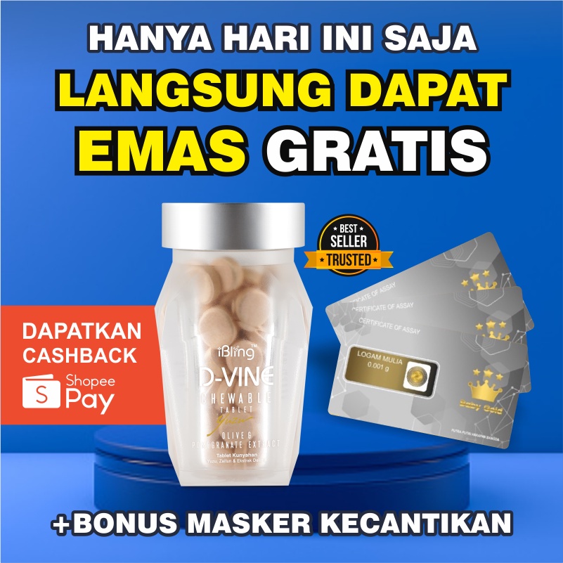 PROMO DVINE D VINE D-VINE DEVINE COLLAGEN CANDY 100% ORIGINAL DI JAMIN ASLI GARANSI
