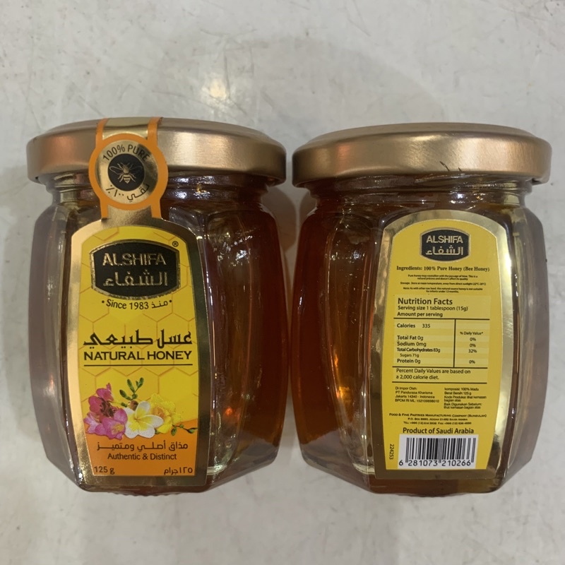 

Alshifa 125gr madu as syifa madu arab