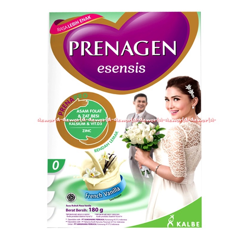 Prenagen Esensis Susu Penagen Vanila Vanilla 180gr Prenapro Persiapan Kehamilan Pra Kehamilan Susu Untuk Promil Esen Sis Prenagent 180 gram