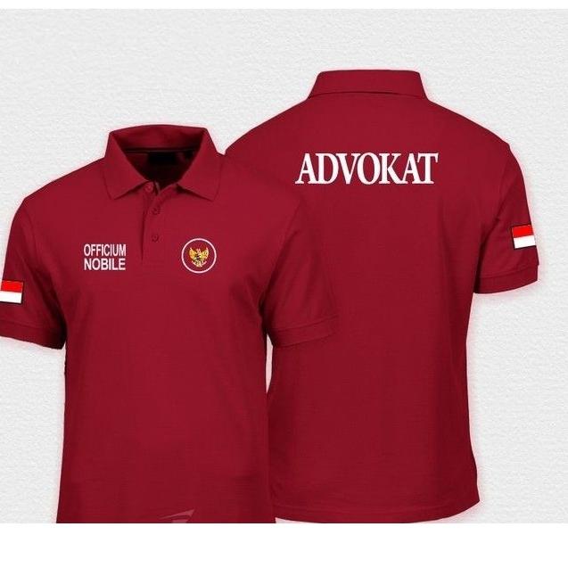Promo Keren--KAOS BAJU POLO TSHIRT PRIA WANITA ADVOKAT / COD