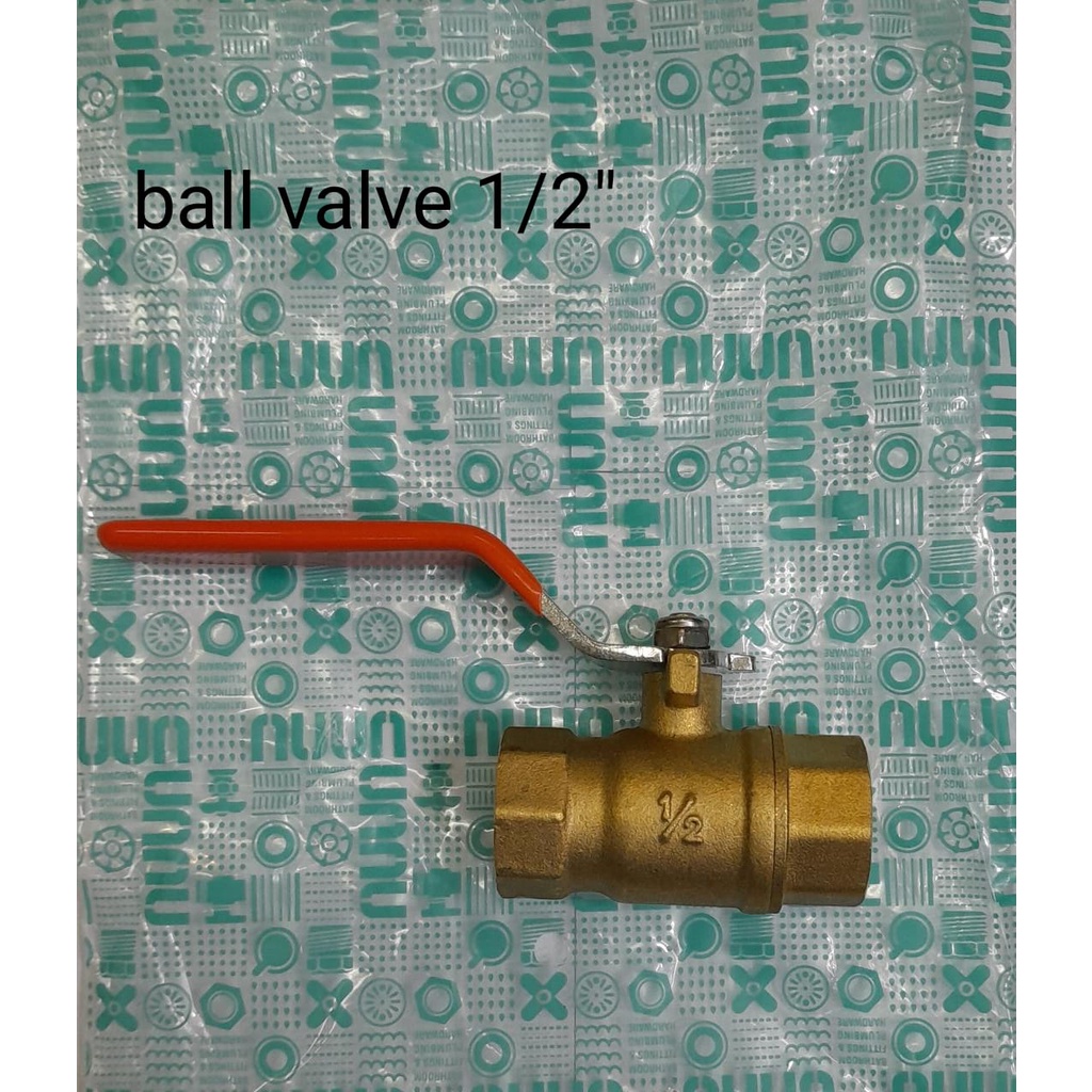 Ball Valve 1/2&quot; Merk UNNU