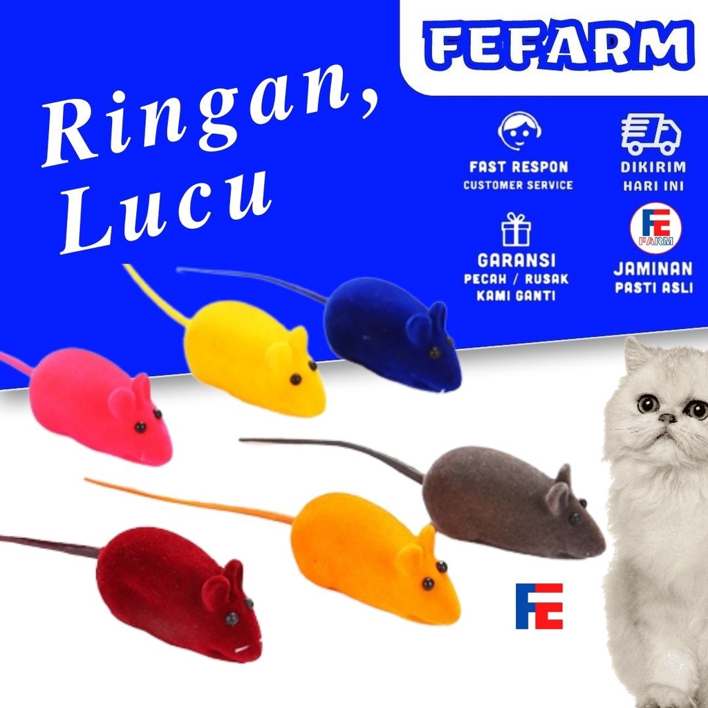 Mainan Kucing Tikus Cit lucu FEFARM