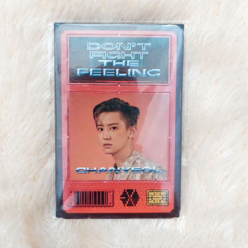 [SEALED] EXO DFTF PHOTO MAGNET CHANYEOL PHOTOCARD PC DON'T FIGHT THE FEELING
