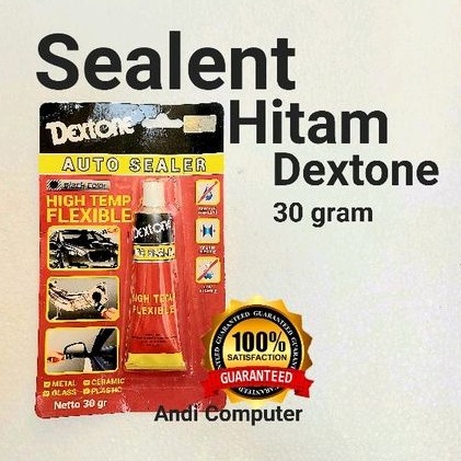 Lem Silikon Hitam Dextone Sealent Silent Silicone