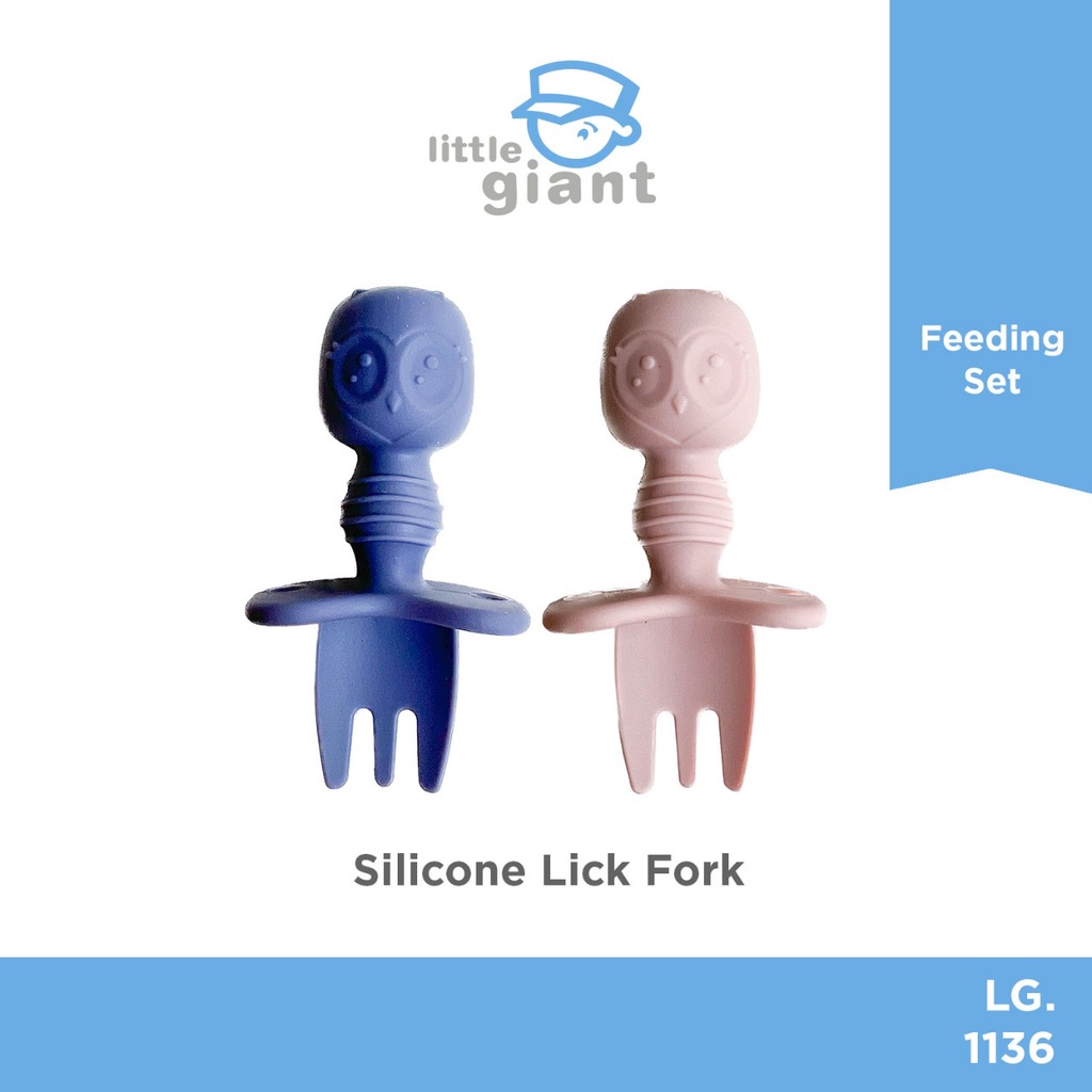 Little Giant Silicone Lick Fork Garpu Silikon Bayi LG.1136