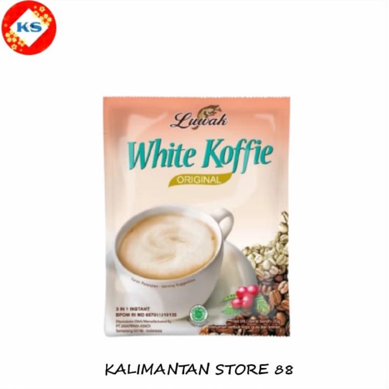 

Kopi Luwak White Coffie Original 20 gr