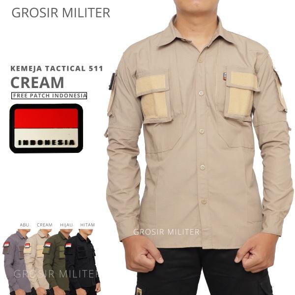 Baju Tactical Kemeja PDL Outdoor Tangan Panjang