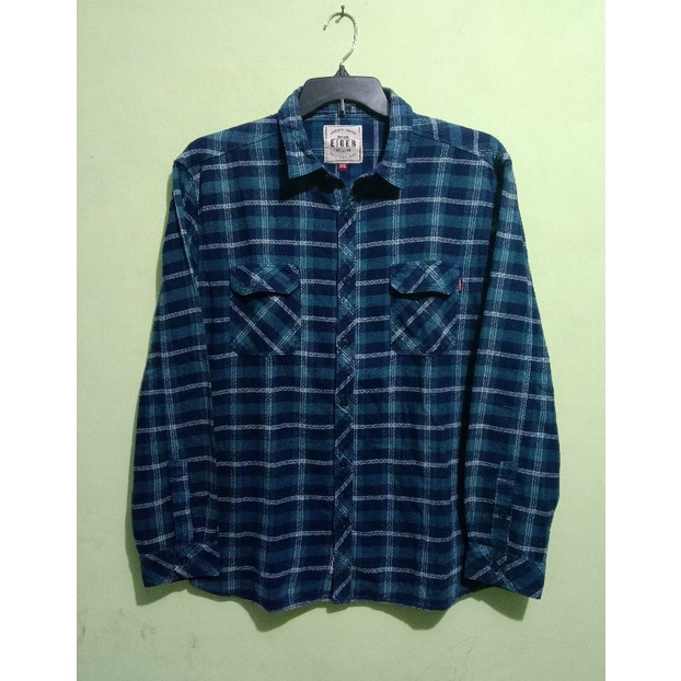Eiger preloved kemeja flanel