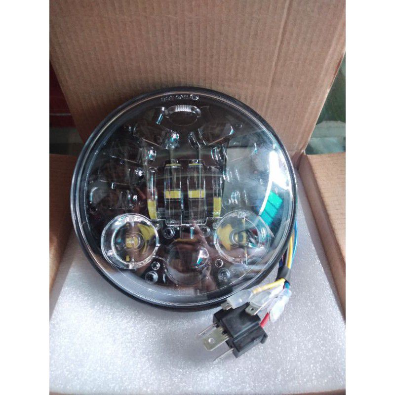 reflektor daymaker 16 led lamou depan daymaker 5,75 lampu cb100 cb125 16 led