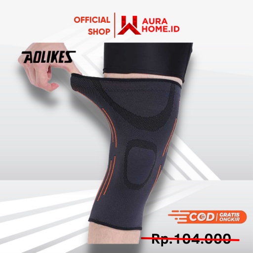 Pelindung Lutut Knee Support Pad Braces Fitness / Pelindung Deker Decker Deker Manset Lutut Futsal O