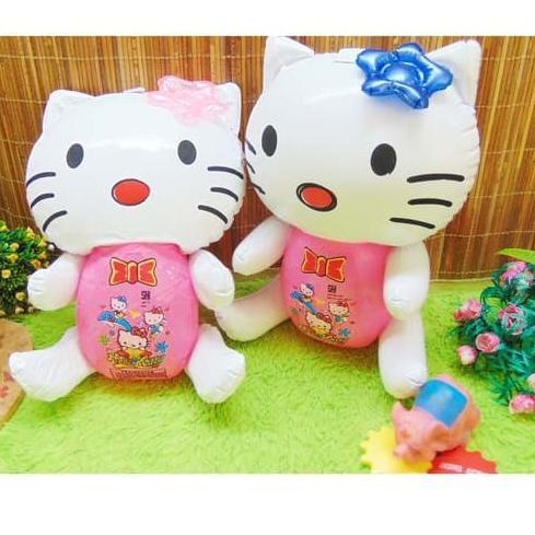 TERLARIS 1 BIJI Balon Tiup HELLO KITTY termurah - Promo Mainan Balon HELLO KITTY Tiup Anak - Balon P