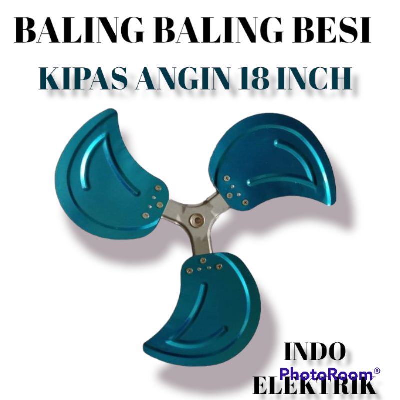 BALING BALING BESI KIPAS ANGIN 18 INCH MODEL AS BAUT