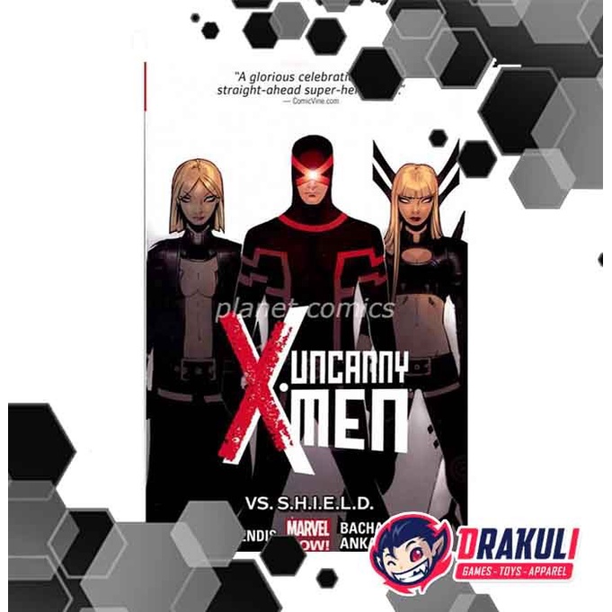 

Drakuli Hobbies Comic Uncanny X-Men Vs. S.H.I.E.L.D. Paperback