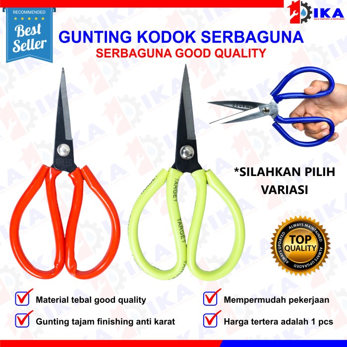 

Mantap Gunting Model Kodok Kain Seng Tipis Serbaguna Ketajaman Super Presisi Berkualitas