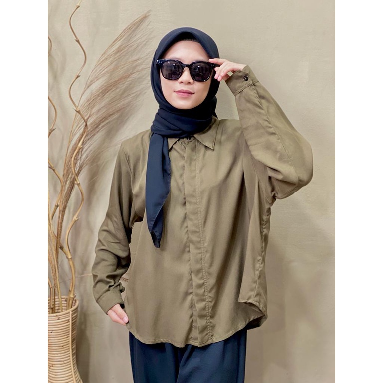 KEMEJA RAYON OVERSIZE