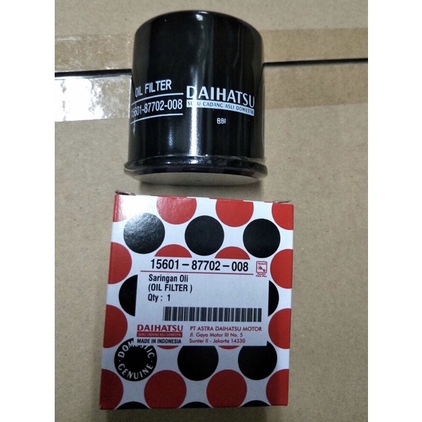 filter oli daihatsu taruna original daihatsu