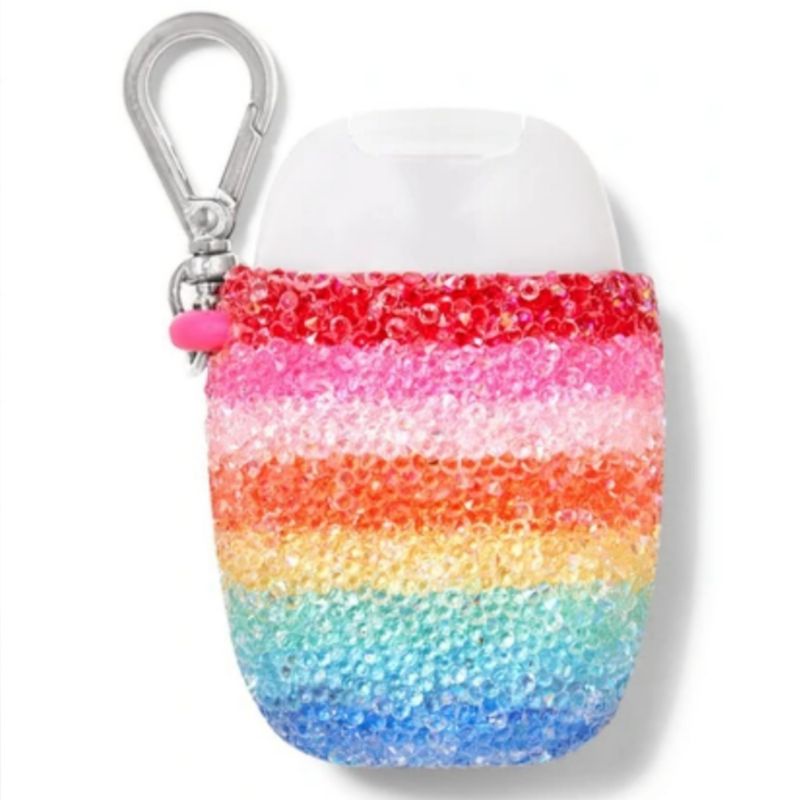 [HOLDER ONLY] BATH &amp; BODY WORKS BBW RAINBOW GEMS POCKETBAC ANTI-BACTERIAL ANTISEPTIK HOLDER 29 ML