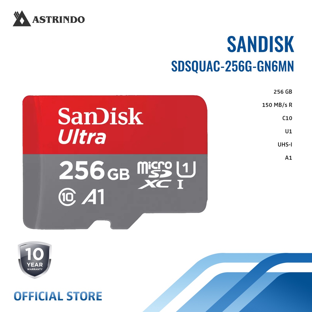 Jual Sandisk Ultra Micro Sdxc Gb Sdsquac G Gn Mn Shopee