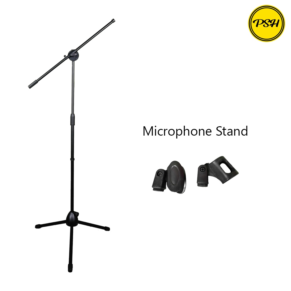 Stand Microphone / Stand Mic / Tripod Microphone / Tripod Mic / Tiang Kaki Mic
