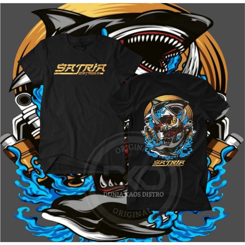 KAOS SATRIA HIU // KAOS DISTRO COWOK CEWEK