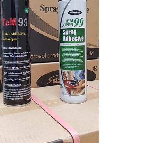 

lem semprot spray glue super tem 99 600ml luar jabodetabek