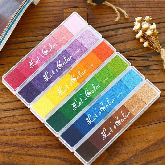 

Cantik Gradient Color Ink Pad 11,7X2 Cm (1Pc) Trendi