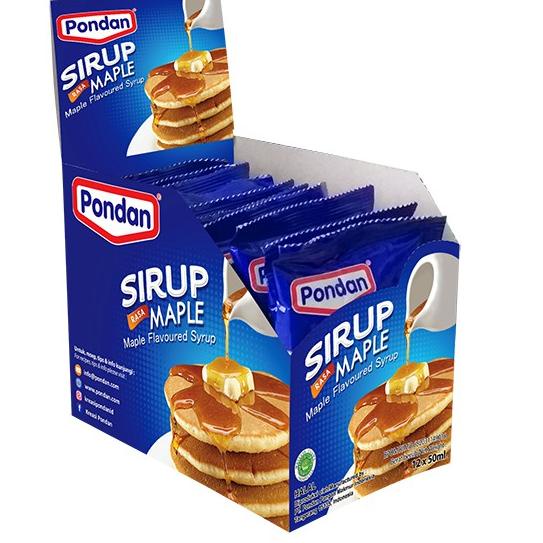 

10.10 SALE Pondan sirup maple 40ml- ISI 12PCS gas !!