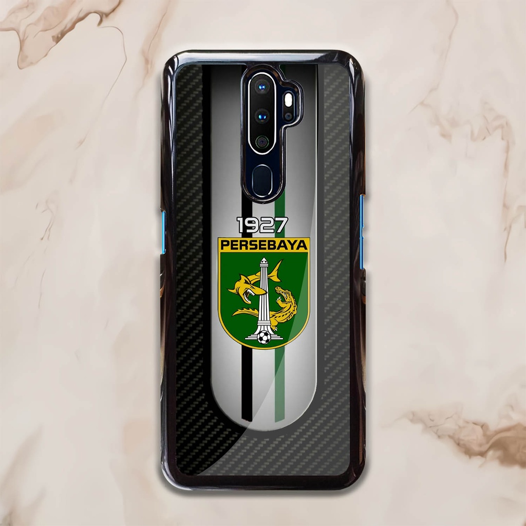 Case Kilau Glossy Oppo A5 A9 2020 | Casing Hp Oppo | Pelindung Smarphone | Motif Football Club Persi