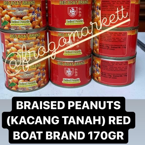 

CODEn4N8z--Braised Peanuts (Kacang Tanah) Red Boat Brand 170gr