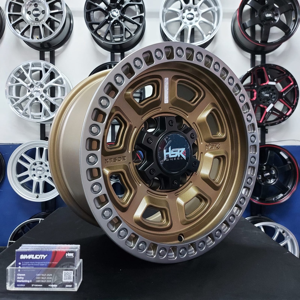 Velg Mobil R15 XTS02 R15 Pajero Fortuner Hilux Everest Simplicity Medan Sunggal