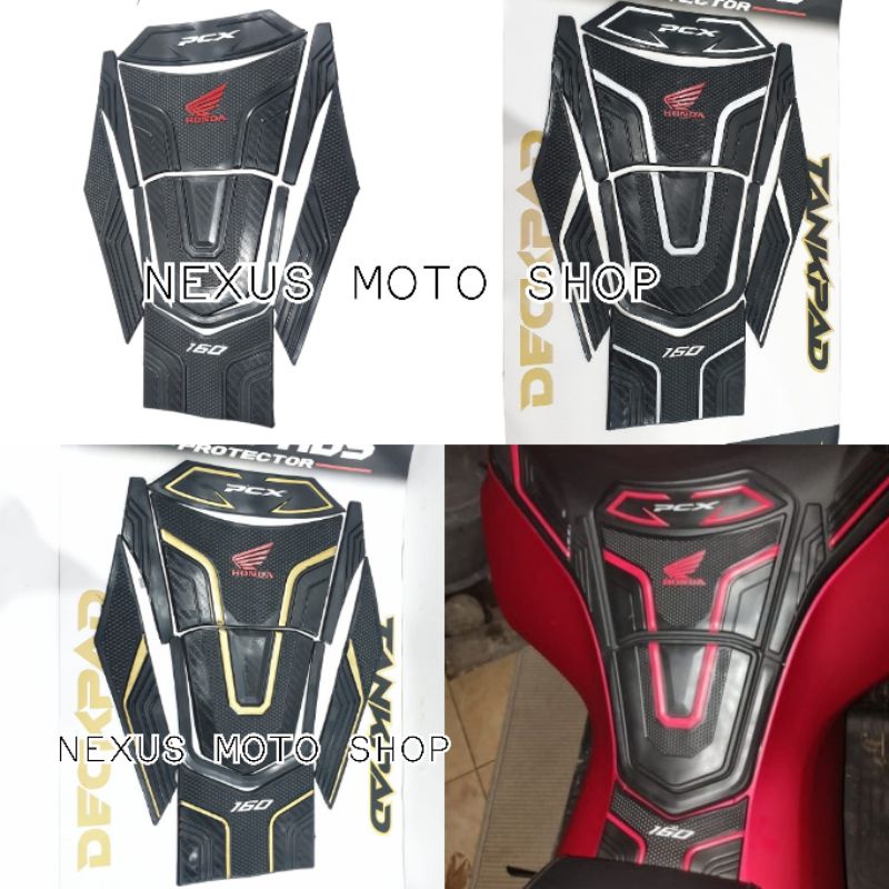 tankpad pcx160 deckpad pcx160 tank pad pcx160 tankpad karet pcx 160