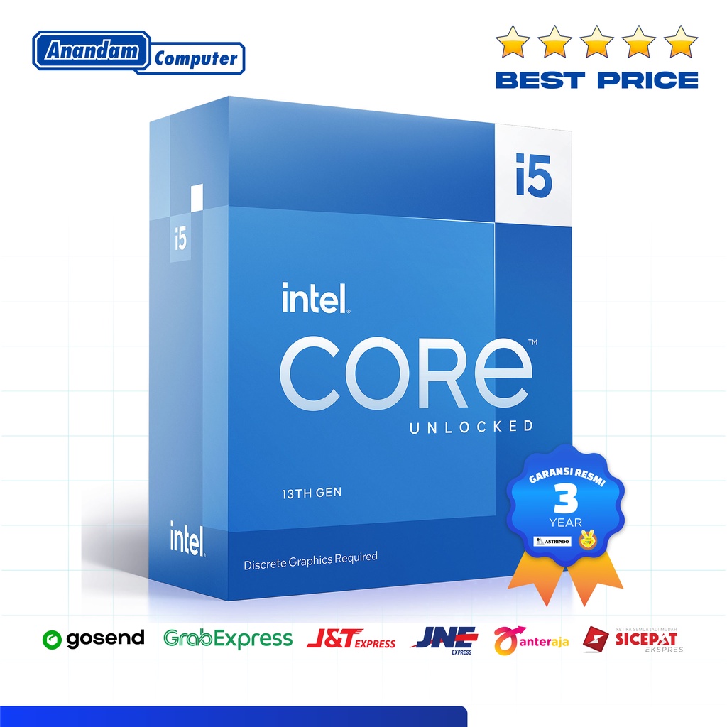 Intel Core i5 13600KF 3.5GHz Up To 5.1GHz [Box] LGA 1700 Processor