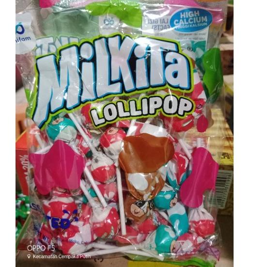 

Super Promo--Permen Milkita lolypop bag (50x6gr)