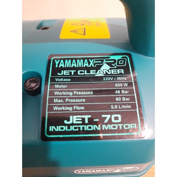 JET CLEANER YAMAMAX JET-70 MESIN STEAM INDUCTION MOTOR / JET70