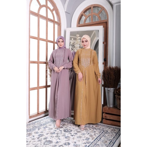 READY GAMIS MARYYAM // BAHAN CERUTY BABYDOLL PREMIUM // By Pelaminan Biru