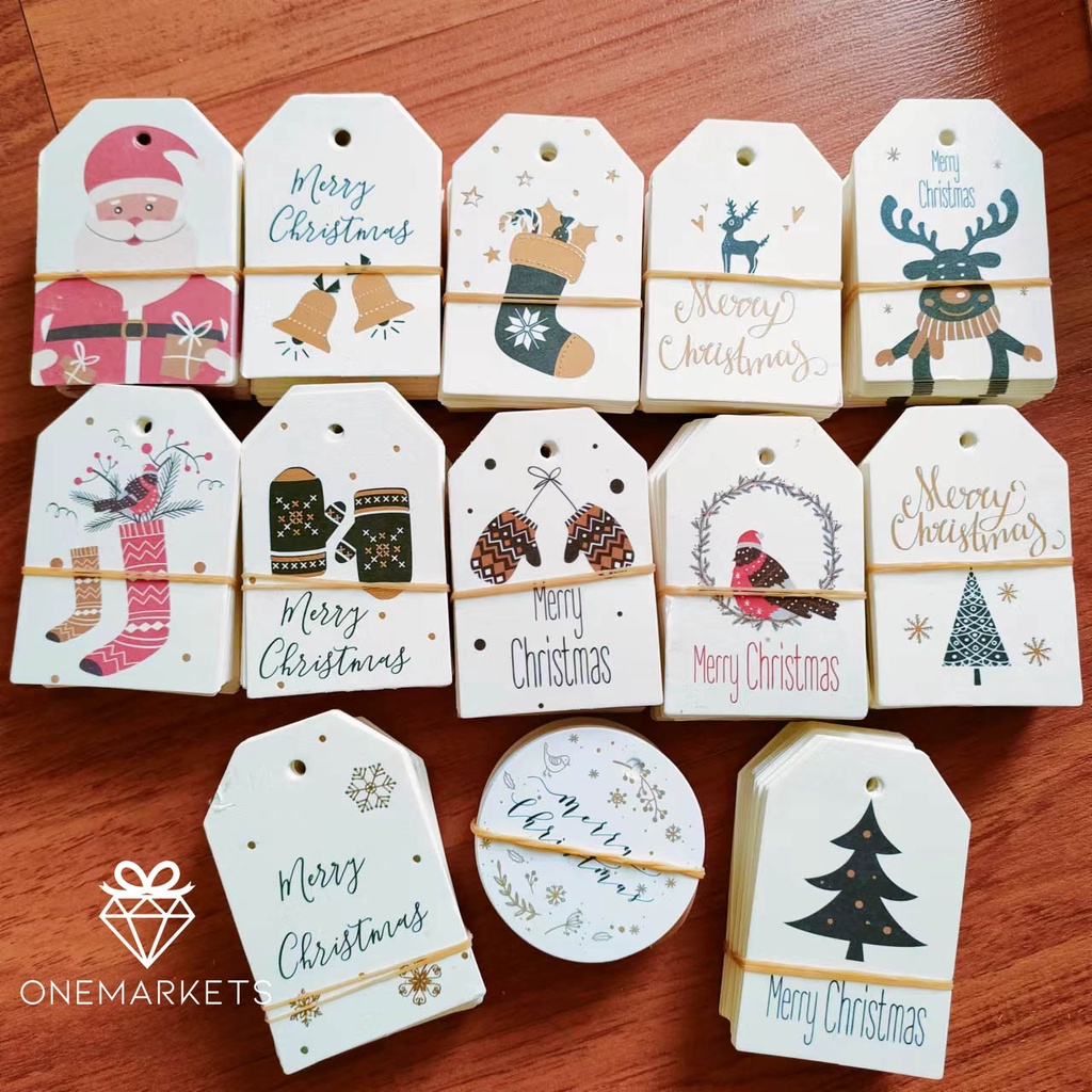 

1 PCS Hangtag Christmas - Label Kartu Mini Ucapan Natal LL103