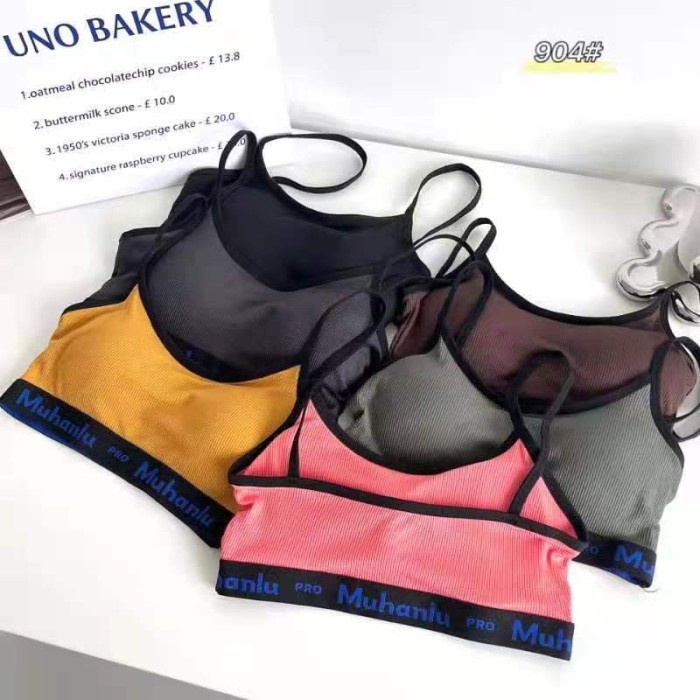 Terlaris Bh Bra Tanpa Kawat Bra Remaja Wanita Bra Sport Sexy Model Korea 847