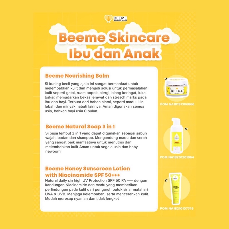 Beeme Honey Sunscreen Lotion with Niacinamide SPF 50+++