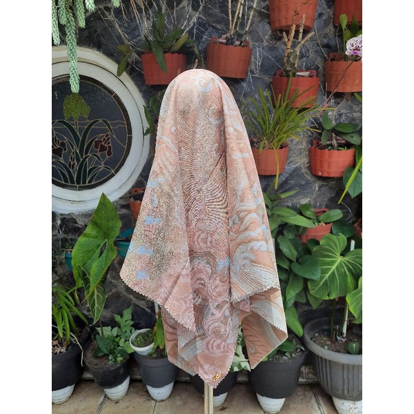 Preloved Buttonscarves Wave Peach