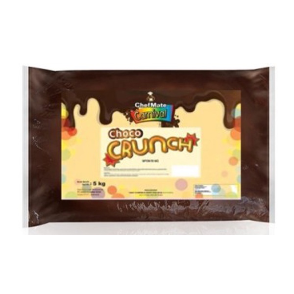 

Chefmate Choco Crunch 5Kg Coklat Pasta Crunchy