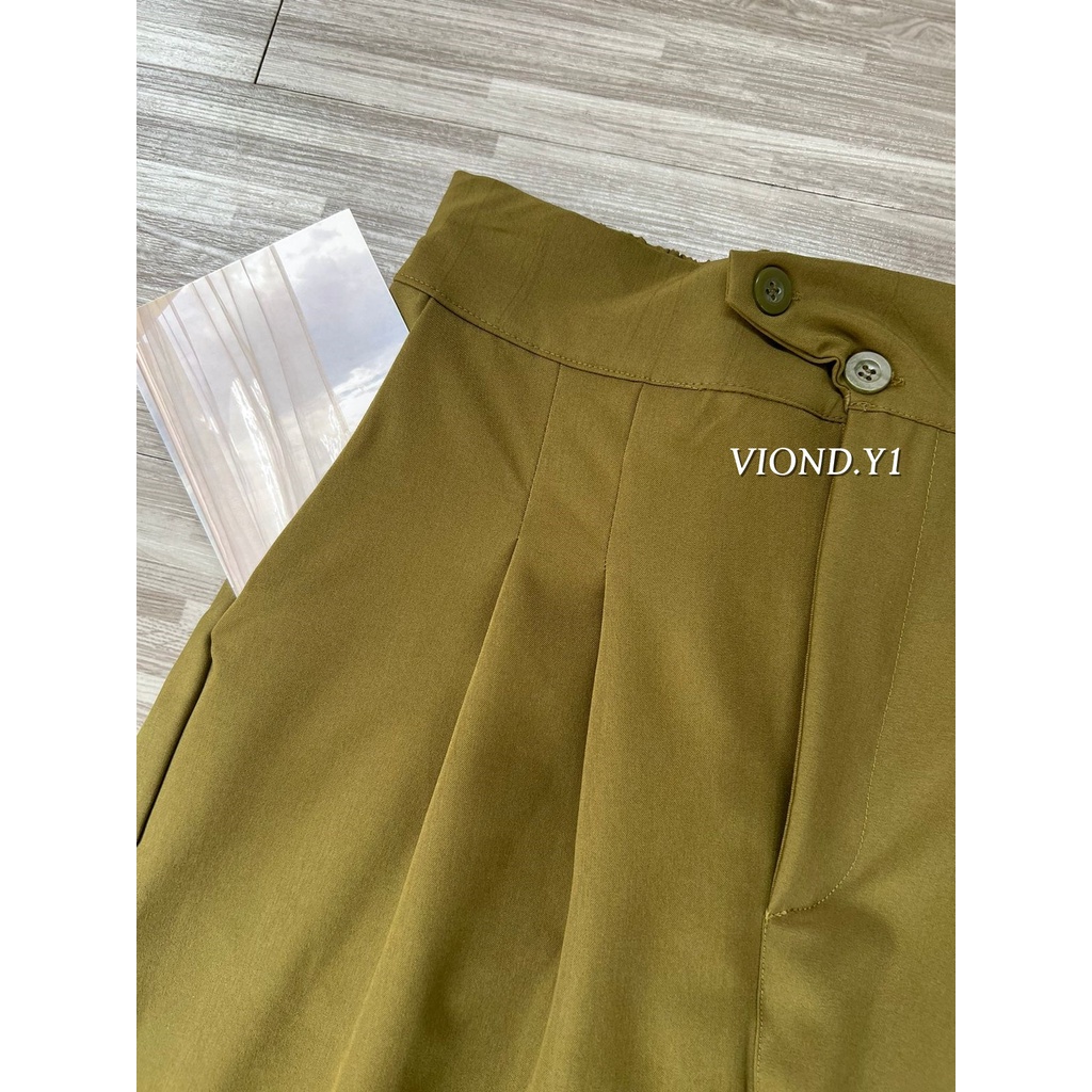 Kulot Cott Import Premium Highwaist Celana Pinggang Karet Highwaist Loose Pants Panjang E05