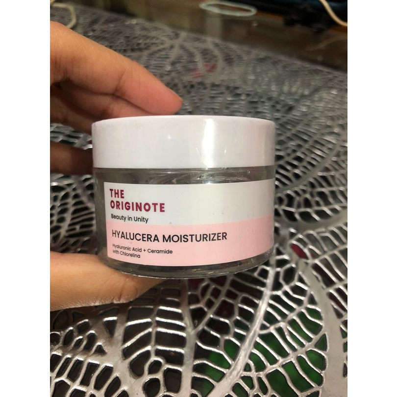 MFI - THE ORIGINOTE HYALUCERA MOISTURIZER GEL 50ML / PELEMBAB WAJAH UNTUK MEMPERBAIKI SKIN BARRIER DAN MENGHIDRASI KULIT