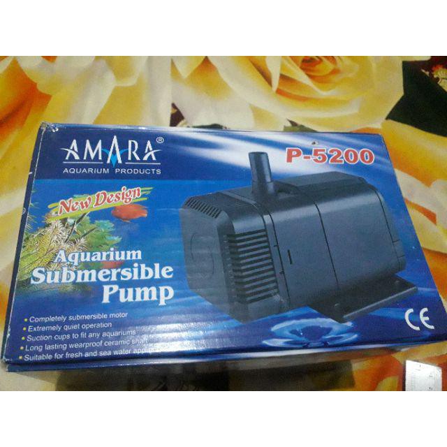 Amara AA P-5200 AMARA AA P-5200 Pompa Kolam Pompa Aquarium Pompa Hidroponik Pompa Celup Aquarium