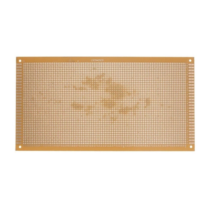 PCB Bolong Lubang DIY Satu Sisi 13x25 cm 130mm x 250mm