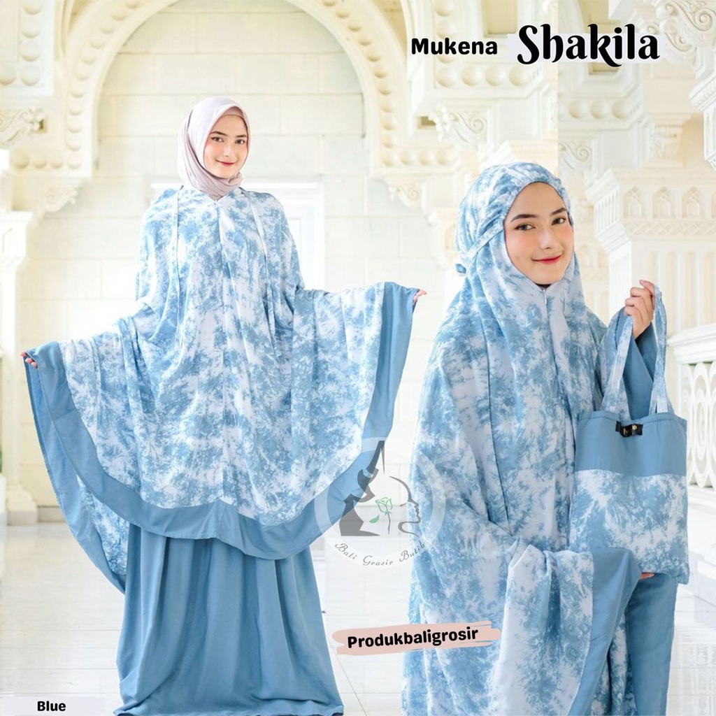 Mukena Syakila Polos 2 in 1                                           ⠀                      Mukenah