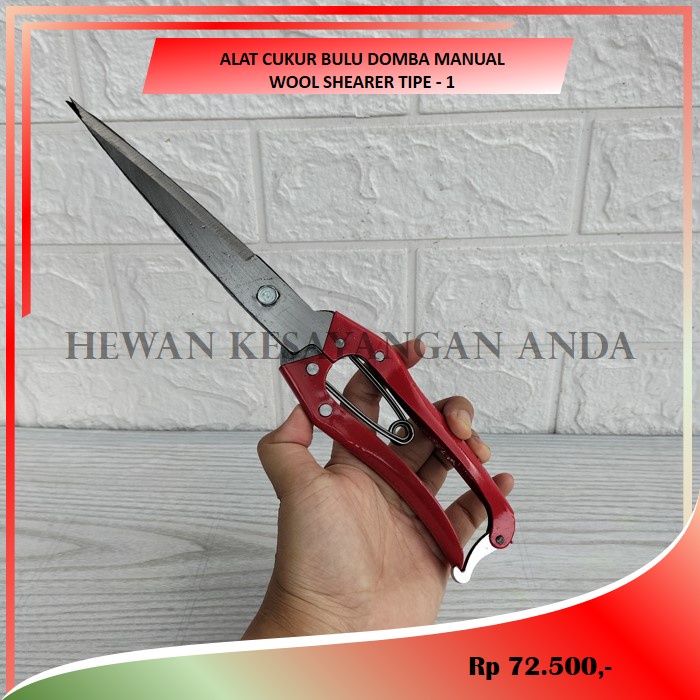 Gunting Bulu Alat cukur Bulu Domba Manual Wool Shearer